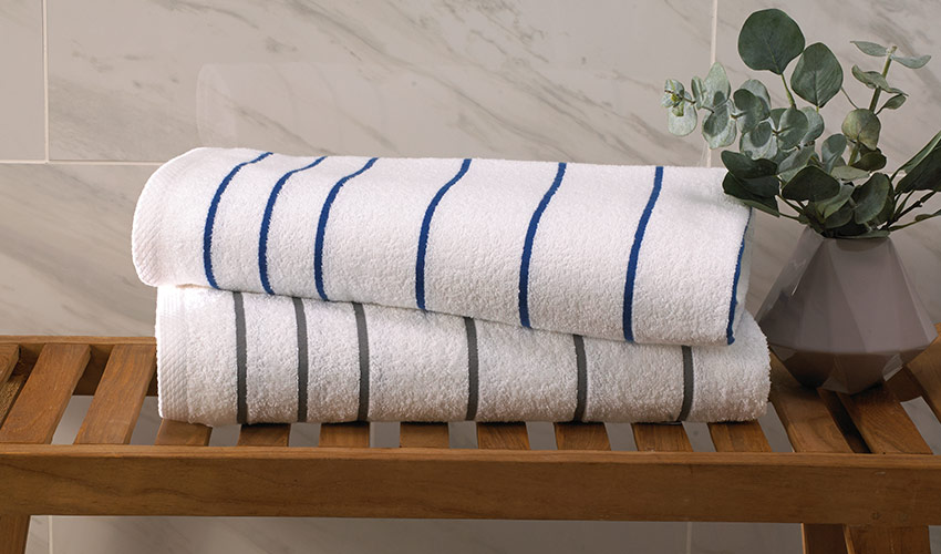Mini Stripe Pool Towel